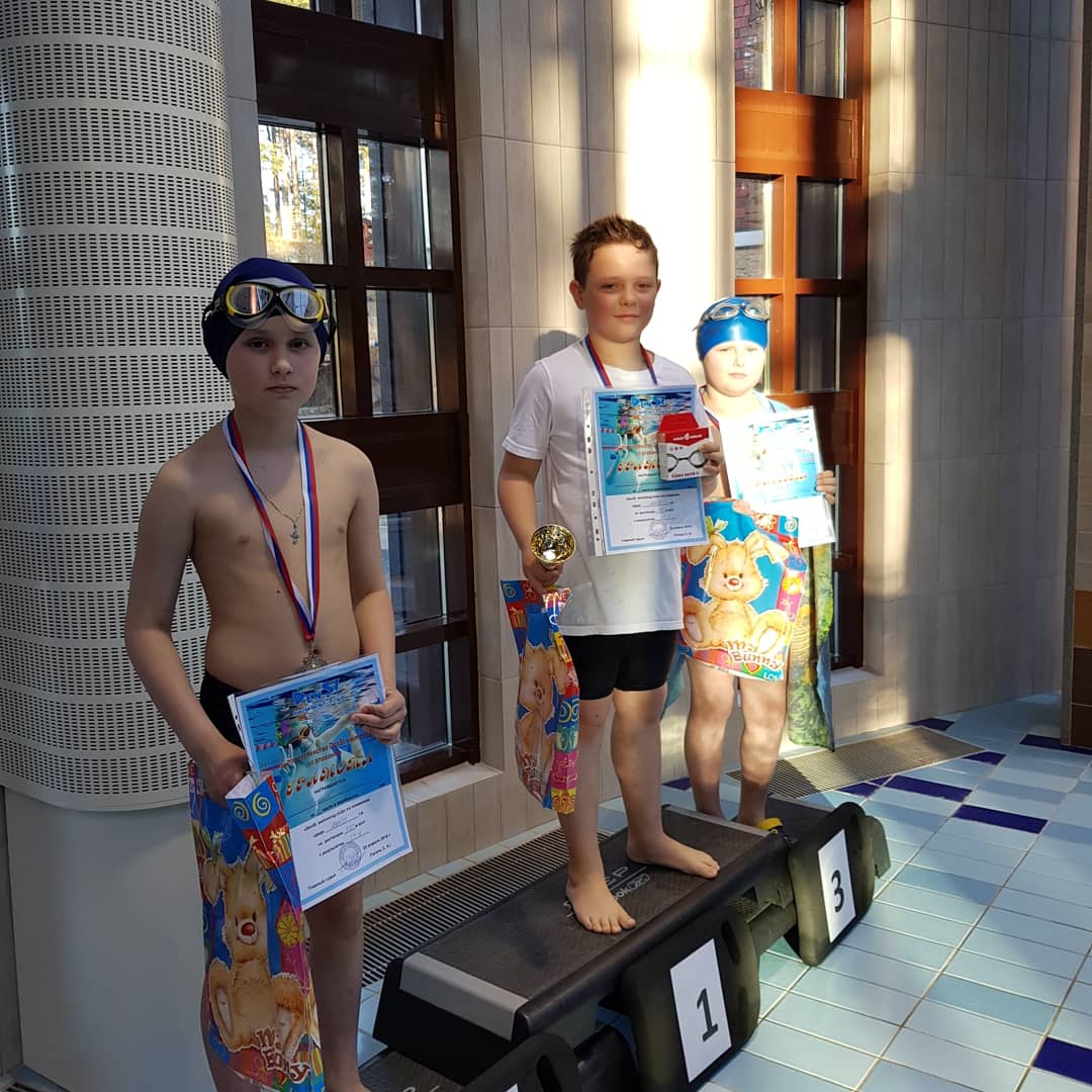 Победители и призеры XIV первенство DenSI swimming club